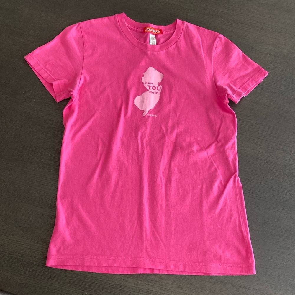 Solid threads pink T-Shirt